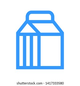 Packaging Container for Milk icon - Vector