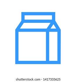 Packaging Container for Milk icon - Vector