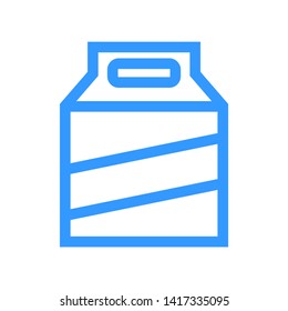 Packaging Container for Milk icon - Vector