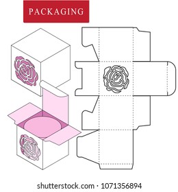 Packaging for cosmetic or skincare product.