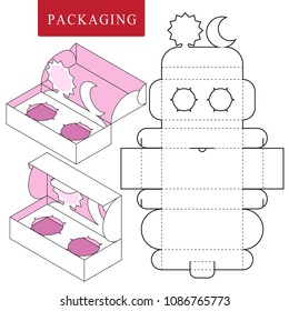 packaging for cosmetic or skincare product.