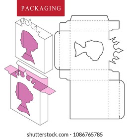 packaging for cosmetic or skincare product.