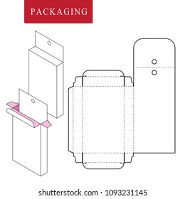 packaging for cosmetic or skincare product.