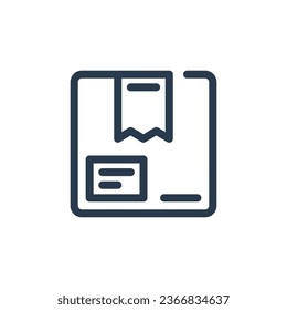 Empaquetamiento para la ilustración de iconos vectoriales de Cyber Monday