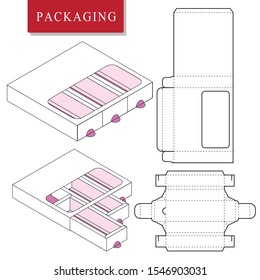 Packaging design for product set or Display product