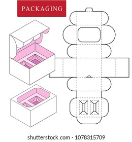 Diseño de embalaje para conjunto de productos o conjunto de regalos 