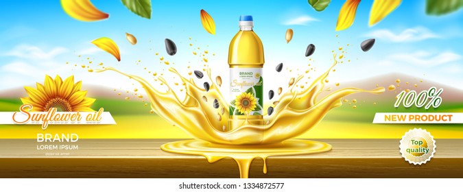 Download Sunflower Oil Label Images Stock Photos Vectors Shutterstock