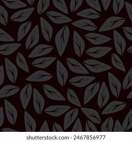 packaging design templates, seamless patterns and frames with copy space for text for cosmetics, beauty products, organic and healthy food with leaves and flowers - modern ornaments