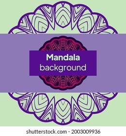 packaging design. Vintage vector ornament with mandala template. Elegant, classic elements. for food, drink and other package types. Can be used for background and wallpaper.