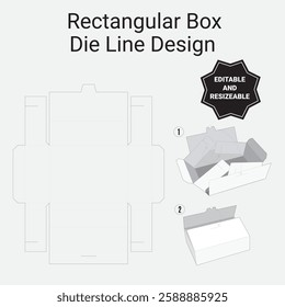 Packaging Die Line Design, packaging, die line, design, template