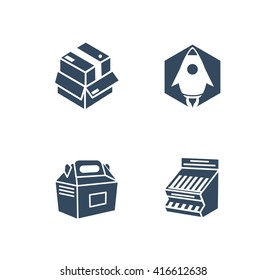 packaging and display icons