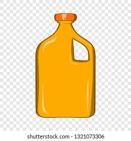 Packaging for engine oil icon in cartoon style isolated on background for any web design 