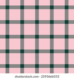 Packaging fabric tartan texture, open background seamless check. Tie vector textile pattern plaid in light and dark colors palette.