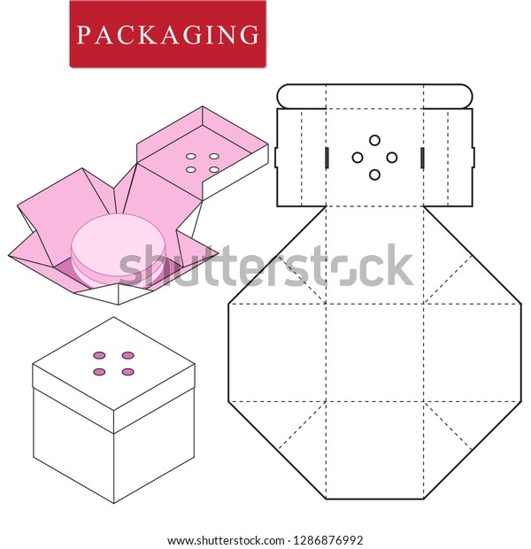 Packaging Food Stock Vector (Royalty Free) 1286876992