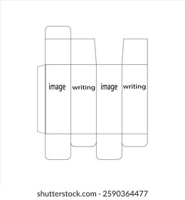 Packaging graphic vector design for business