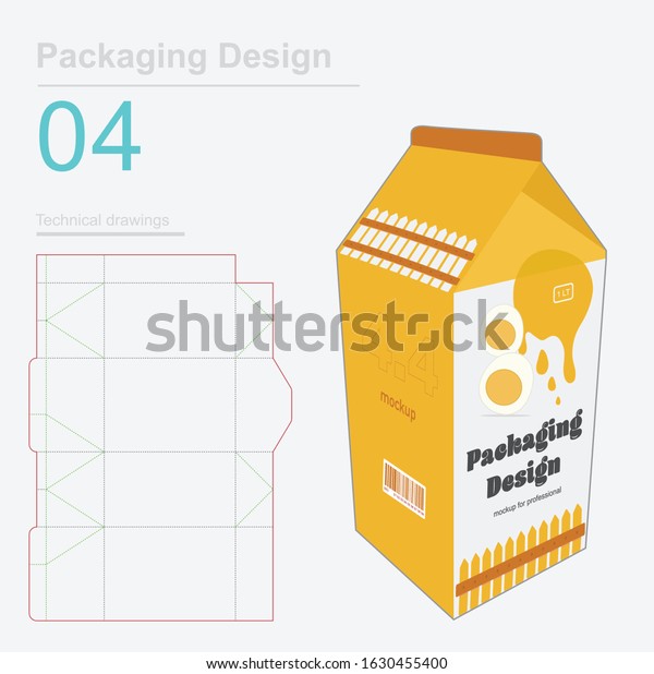 Download Packaging Handle Mockup Meal Everything Box Stock Vector Royalty Free 1630455400 Yellowimages Mockups