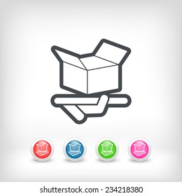 Packaging icon