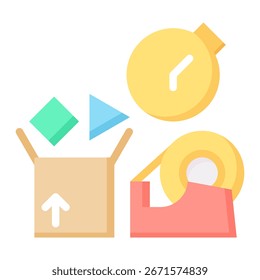Elemento de icono de embalaje para diseño