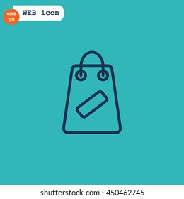  Packaging icon flat.