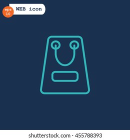  Packaging icon flat.