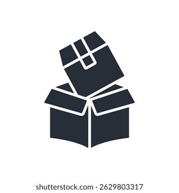 packaging icon. vector.Editable stroke.linear style sign for use web design,logo.Symbol illustration.