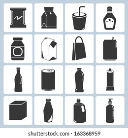 packaging icons, box icons