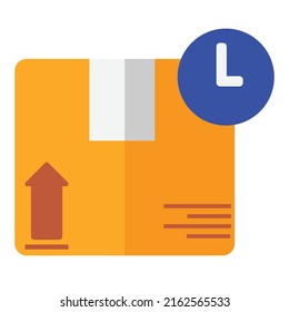 Packaging icons. Subtable to place on busuness, logistics delivery, delivery, e-commerce, etc.