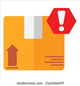Packaging icons. Subtable to place on busuness, logistics delivery, delivery, e-commerce, etc.