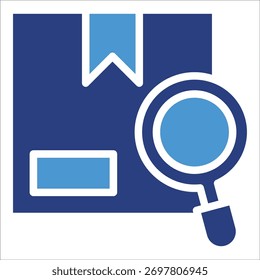 Elemento de icono de inspección de embalaje para diseño