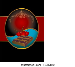 Packaging Label (VECTOR) fully resizable and editable)