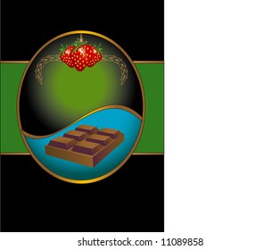 Packaging Label (VECTOR) fully resizable and editable)