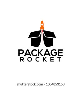 Packaging logo vector. Box logo vector illustration