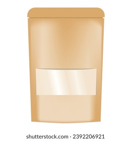 Packaging made of thick paper with a window made of transparent film