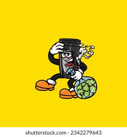 packaging marijuana smoking blunt hold weed cannabis bud nug