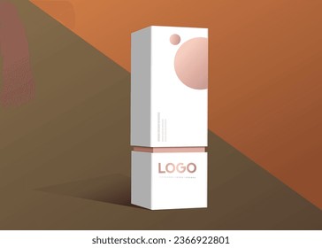 Packaging mockup design creative idea perfume Pack