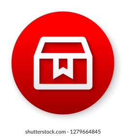 packaging outline icon. vector illustration 