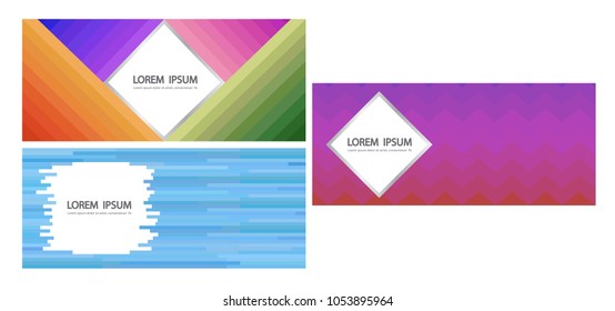 packaging set . graphic and label of product template . pattern vector