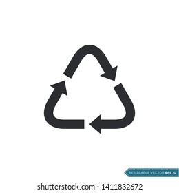 Packaging Sign Icon vector Template Flat Design