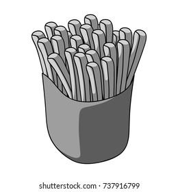 Packaging, single icon in monochrome style.Packaging vector symbol stock illustration web.