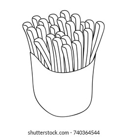 Packaging, single icon in outline style.Packaging vector symbol stock illustration web.