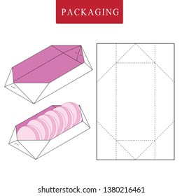 Packaging for street food.Thailand traditional  concept.