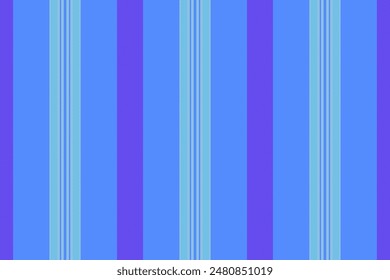 Patrón textil de la raya del embalaje, fondo sin fisuras de la tela del folclore. Fondo de pantalla textura Vertical Vector líneas en azul y colores brillantes paleta.