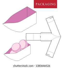 Packaging template ship concept for business.
