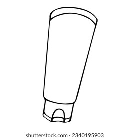 ilustración de vector de empaque, plano a mano alzada