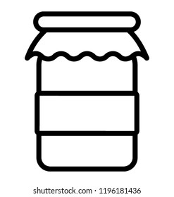 Packed flask for containing eatables is known as honey jar 