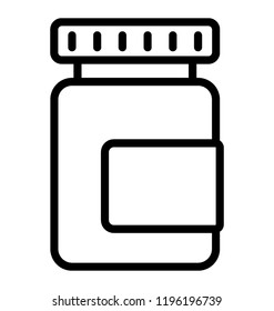 Packed flask for containing eatables is known as jar 