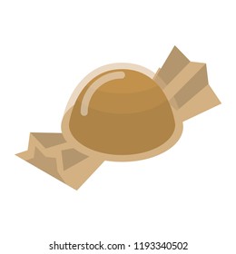 Packed truffle icon. Isometric of packed truffle vector icon for web design isolated on white background