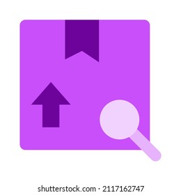 Paket Paketversand Tracking Loop E-Commerce Symbol