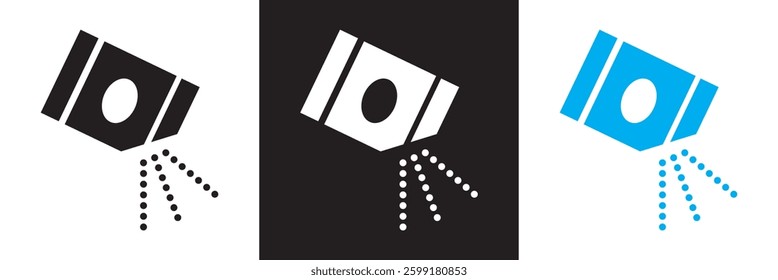 Packet soluble powder icon . Vector illustration. isolated on white and black background. EPS 10