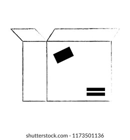 packing box carton icon